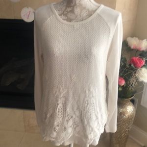 White Lace Top